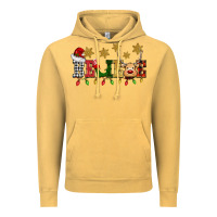Vintage Mustard christmas believe Vintage Hoodie - BarkalooDesign