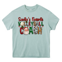 Arona Santa's Favorite Volleyball Coach For Christmas Heavy Core Tee - FaDigitalArtStudio