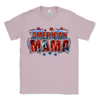 Lilac American Mama Mother's Day Classic Tee - FaDigitalArtStudio