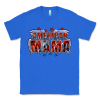 True Royal American Mama Mother's Day Classic Tee - FaDigitalArtStudio