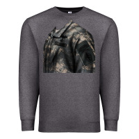Charcoal Heather english pointer us army Premium Sweatshirt - RanaPortraitStore