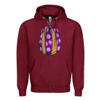 Burgundy watercolor halloween pumpkin Zipper Hoodie - RanaPortraitStore