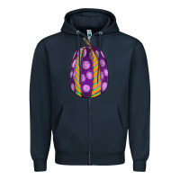 Navy watercolor halloween pumpkin Zipper Hoodie - RanaPortraitStore