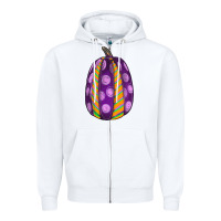 White watercolor halloween pumpkin Zipper Hoodie - RanaPortraitStore