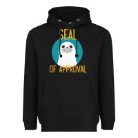 Black Seal of Approval Heavyweight Hoodie - Bettercallsaul