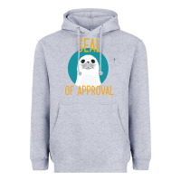 Heather Grey Seal of Approval Heavyweight Hoodie - Bettercallsaul