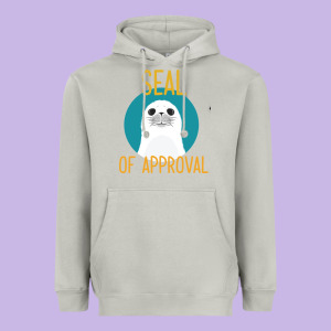 Seal Of Approval Heavyweight Hoodie Designed By Bettercallsaul