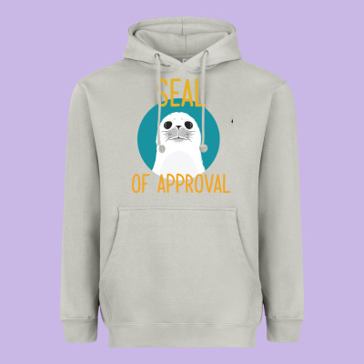 Seal Of Approval Heavyweight Hoodie Designed By Bettercallsaul