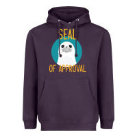 Plum Seal of Approval Heavyweight Hoodie - Bettercallsaul