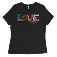 Black Love More Ladies Tee - SublimationCraftShop