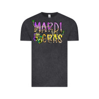 Vintage Black mardi gras Vintage Tee - SublimationCraftShop