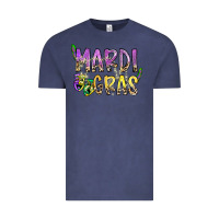 Vintage Denim mardi gras Vintage Tee - SublimationCraftShop