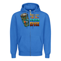 True Royal watercolor give me all the pumpkin spice Zipper Hoodie - RanaPortraitStore