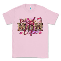 Bubblegum Pink Tired mom life Classic Tee - FaDigitalArtStudio