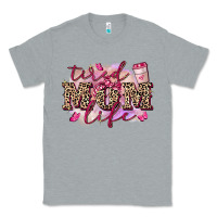 Heather Grey Tired mom life Classic Tee - FaDigitalArtStudio