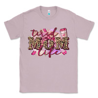 Lilac Tired mom life Classic Tee - FaDigitalArtStudio