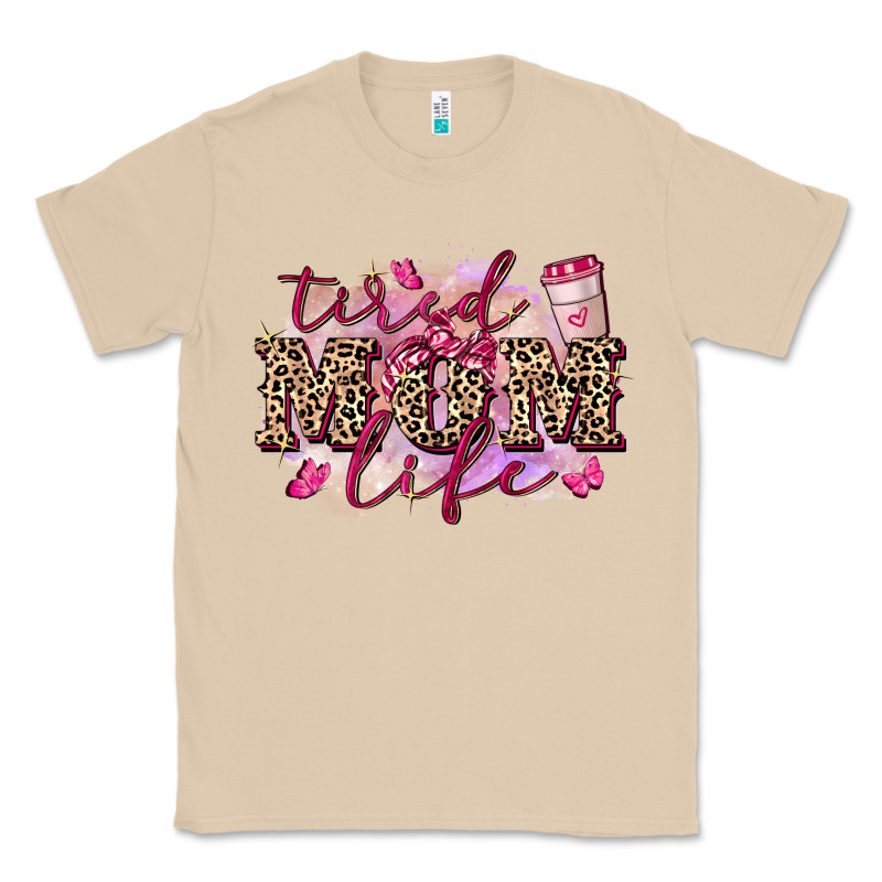 Tired Mom Life Classic Tee by FaDigitalArtStudio | Teevron