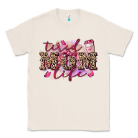 Natural Tired mom life Classic Tee - FaDigitalArtStudio