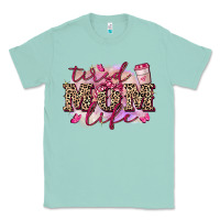 Seafoam Tired mom life Classic Tee - FaDigitalArtStudio