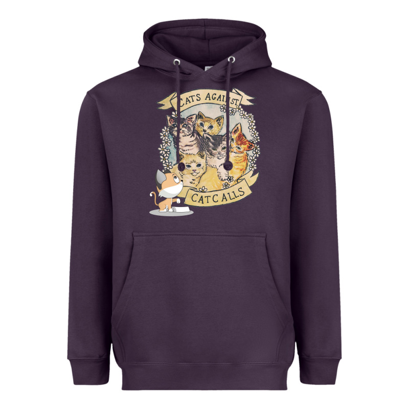 Cats Against Cat Calls Heavyweight Hoodie by Bettercallsaul | Teevron