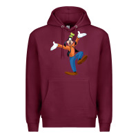 Burgundy goofy Premium Hoodie - baoMotion