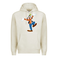 Oatmeal Heather goofy Premium Hoodie - baoMotion