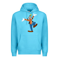 Ocean Blue goofy Premium Hoodie - baoMotion