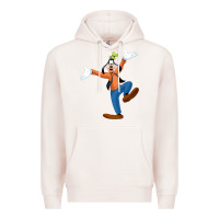 Pale Pink goofy Premium Hoodie - baoMotion