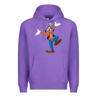 Purple goofy Premium Hoodie - baoMotion