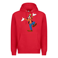 Red goofy Premium Hoodie - baoMotion