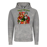 Cloud Rock happy holidays gnomes truck Vintage Hoodie - BarkalooDesign