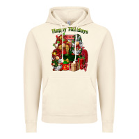 Vintage Artic happy holidays gnomes truck Vintage Hoodie - BarkalooDesign
