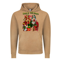Vintage Camel happy holidays gnomes truck Vintage Hoodie - BarkalooDesign