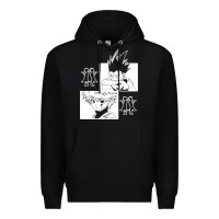 Black hunter gon and killua anime manga Premium Hoodie - baoMotion