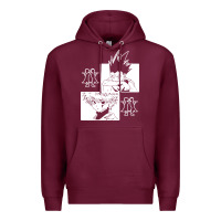 Burgundy hunter gon and killua anime manga Premium Hoodie - baoMotion