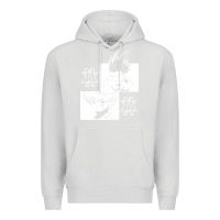 Dove Grey hunter gon and killua anime manga Premium Hoodie - baoMotion