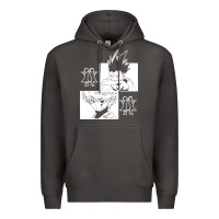 Smoke hunter gon and killua anime manga Premium Hoodie - baoMotion