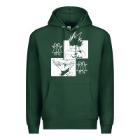 Sports Green hunter gon and killua anime manga Premium Hoodie - baoMotion