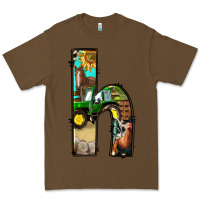 Cacao farm life alphabet lowercase letters h Premium Tee - BundleAndBundleShop
