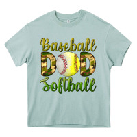 Baseball Dad Softball Heavy Core Tee | Teevron