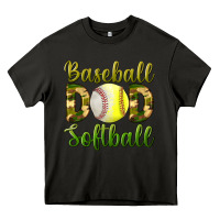 Asphalt Baseball Dad Softball Heavy Core Tee - BundleAndBundleShop