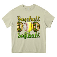 Mossy Baseball Dad Softball Heavy Core Tee - BundleAndBundleShop