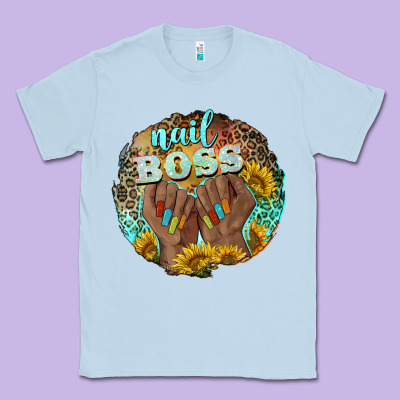 Nail Boss Classic Tee Designed By Barkaloodesign