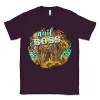 Plum nail boss Classic Tee - BarkalooDesign
