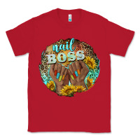 Red nail boss Classic Tee - BarkalooDesign