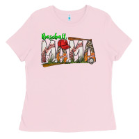 Bubblegum Pink baseball mama Ladies Tee - SublimationCraftShop