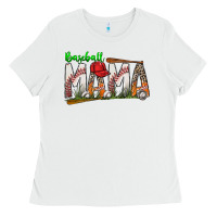 White baseball mama Ladies Tee - SublimationCraftShop