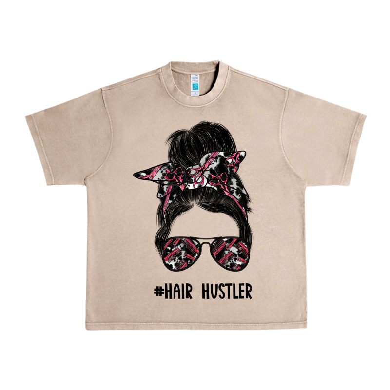 Hair Hustler Urban Heavy Tee by SublimationCraftShop | Teevron