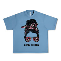 Pebble Blue hair hustler Urban Heavy Tee - SublimationCraftShop