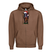 Chestnut black angus Zipper Hoodie - RanaPortraitStore